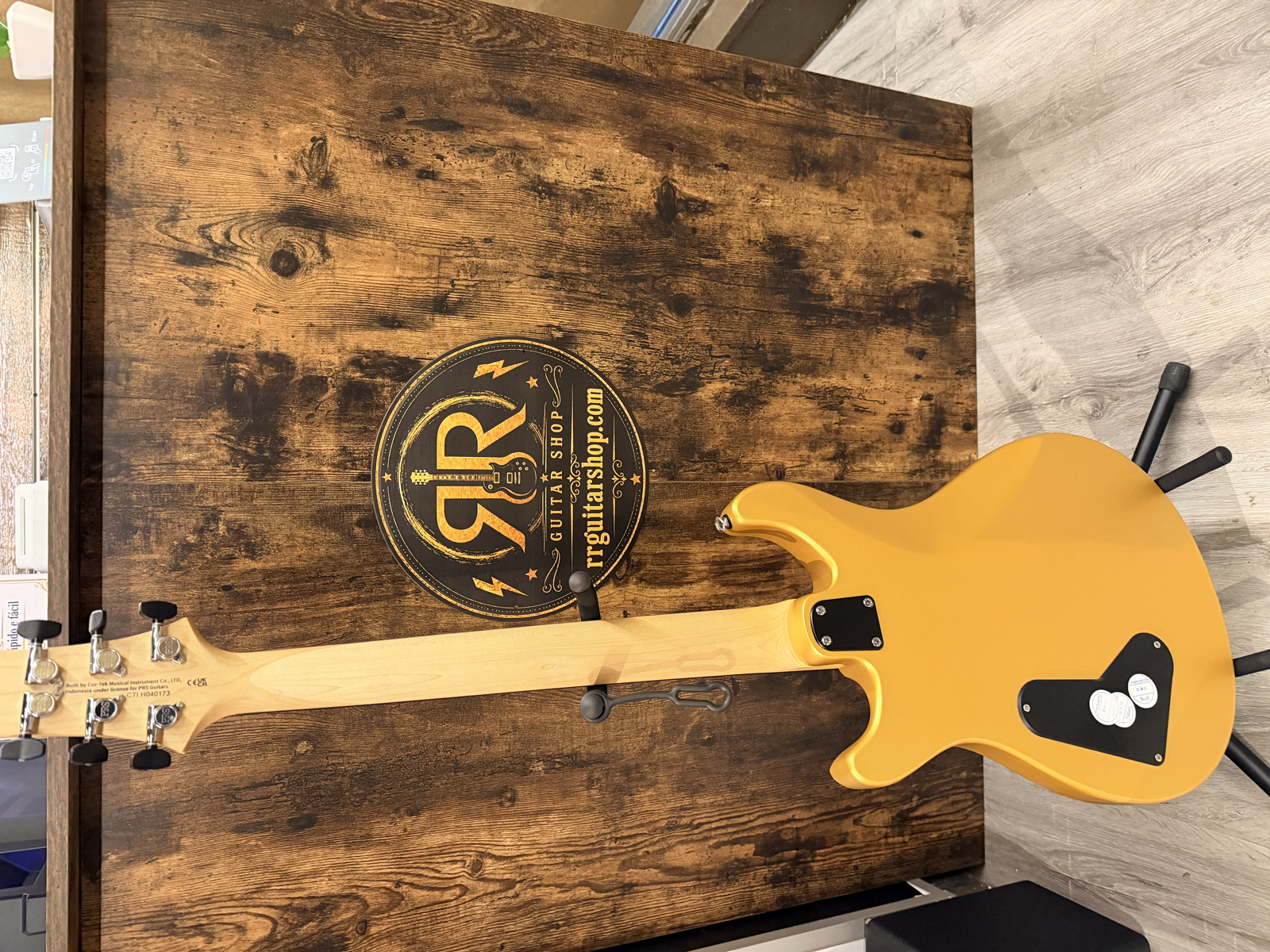 PRS SE CE 24 Satin Metallic Gold — foto 5