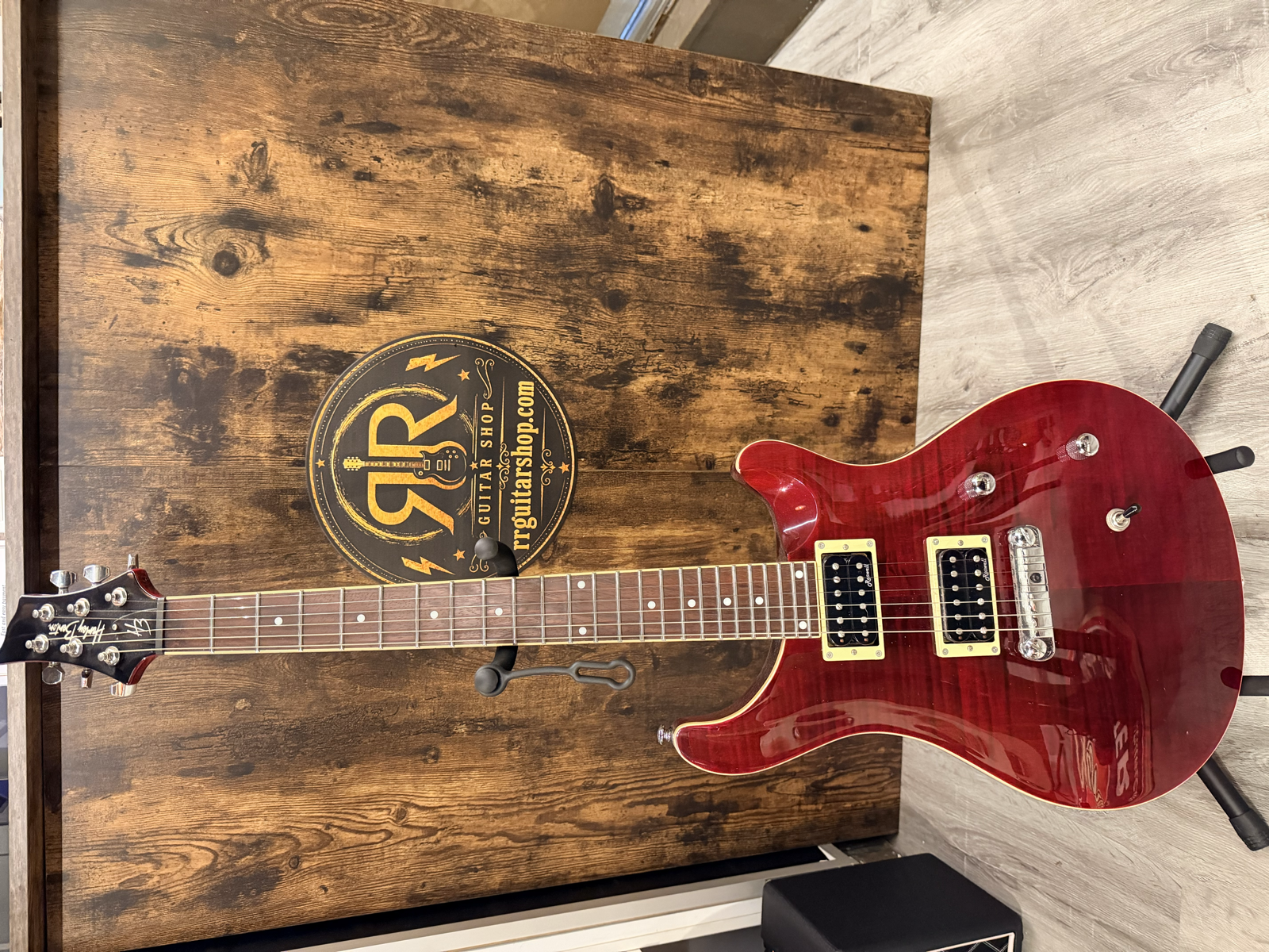 Harley Benton CST-24 Black Cherry Flame
